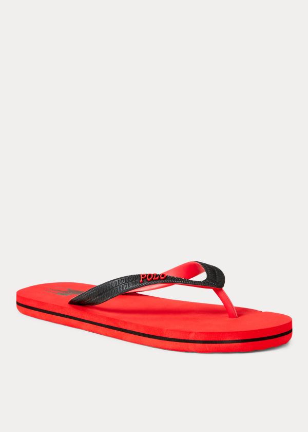 Men's Polo Ralph Lauren Whitlebury II Flip Flops | 076253RKI